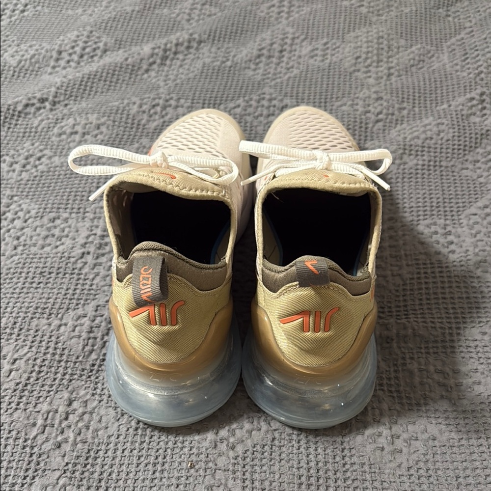 Nike Air Max 270 Beige Sneakers - Picture 6 of 6